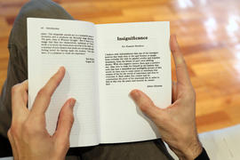 Imagem redes sociais: "Insignific&acirc;ncia", de Terry Johnson
