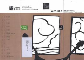 Programação TAGV outubro 2003: O Nariz