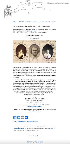 A Escola da Noite weblog: &quot;A Expressãodas Emoções&quot;, pela Marionet