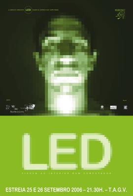 Cartaz: LED - Viagem ao Interior Num Computador