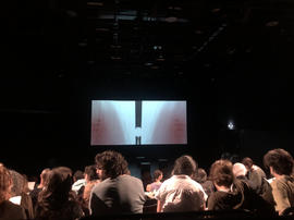 Fotografia 01: Conversa pós-espetáculo Oxímoro, entre Solstícios e Equinócios