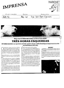 Águas Mil: Mais uma estreia nacional no Novo Ciclo ACERT
