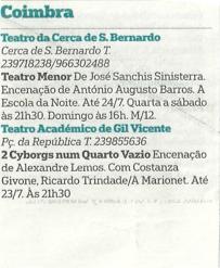 P2: Teatro Academico de Gil Vicente