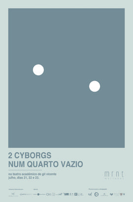 Cartaz: 2 Cyborgs Num Quarto Vazio