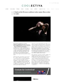 Coolectiva: A Marionet faz 20 anos e podemos todos soprar-lhe as velas no teatro