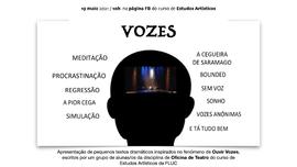 Vozes (apresentação pelos Alunos de Estudos Artísticos da Universidade de Coimbra)