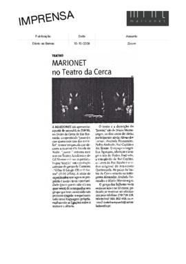 As Beiras: MARIONET no Teatro da Cerca