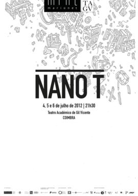 Cartaz 1 (TAGV): Nano T