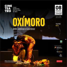 Cartaz web: Oxímoro, entre Solstícios e Equinócios (circulação Seia) (2025)