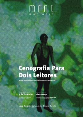 Cartaz: Cenografia Para Dois Leitores