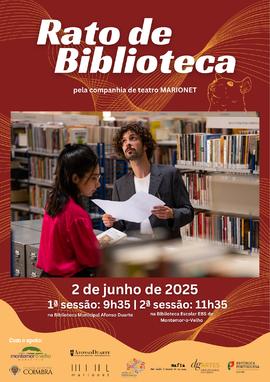 Cartaz (circulação): Rato de Biblioteca