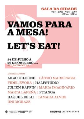 Catálogo da exposição &quot;Vamos para a mesa!/Let&#039;s eat!&quot;