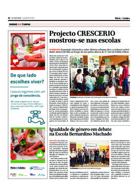 Diário de Coimbra (Diário da Turma): Projecto CRESCERIO mostrou-se nas escolas