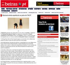 Diario As Beiras online: Marionet estreia espetaculo no palco do TAGV