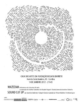 Cartaz: Mazezam e Sound Cut-up