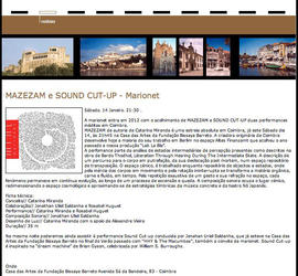 Clipping: Mazezam e Sound Cut-Up - Marionet