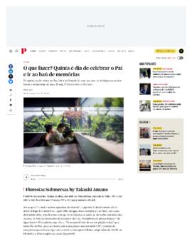 P&uacute;blico: O que fazer? Quinta &eacute; dia de celebrar o Pai
e ir ao ba&uacute; de mem&oacute;rias