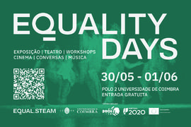 Cartaz Equality Days (horizontal): Quorum