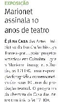 Diário As Beiras: Marionet assinala 10 anos de teatro