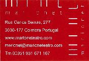 Autocolante retângular com morada (Rua Carlos Seixas) 2
